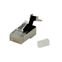 ROLINE Konektor RJ45 kat. 6 stíněný, skládaný, na drát AWG23, 10ks