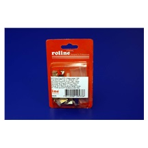 ROLINE Konektor RJ45 kat. 6 stíněný, skládaný, na drát AWG23, 10ks