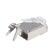 ROLINE Konektor RJ45 kat.6 stíněný, na lanko / drát, krátká verze, 10ks