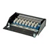 ROLINE Patchpanel mini kat. 5e STP, 8 portů, černý