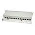 ROLINE Patchpanel 10" kat. 6a STP, 12 portů, šedý