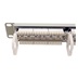 ROLINE Patchpanel 19" kat. 5e UTP, 24 portů, šedý