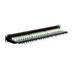 ROLINE Patchpanel 19" kat. 6 UTP, 24 portů, černý