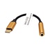 ROLINE GOLD Adaptér USB C(M) - jack 3,5, sluchátka + mikrofon