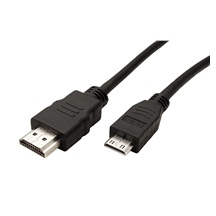 ROLINE GREEN High Speed HDMI kabel s Ethernetem, HDMI M - miniHDMI M,  černý, 2m