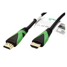 ROLINE GREEN Ultra High Speed HDMI kabel, 8K@60Hz, HDMI M - HDMI M, certifikovaný, TPE, černý, 1m