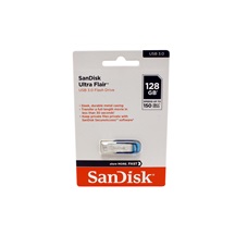 SanDisk USB 5Gbps (USB 3.0) Flash disk, 128GB, Ultra Flair