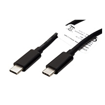 STANDARD USB 10Gbps (3.2 gen 2) kabel USB C(M) - USB C(M), PD 100W, 0,5m, černý