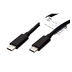 STANDARD USB 10Gbps (3.2 gen 2) kabel USB C(M)-USB C(M), PD 100W, 1m, černý