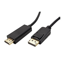 STANDARD DisplayPort - HDMI kabel, DP(M) -> HDMI M, 4K@30Hz, 3m