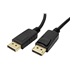 STANDARD DisplayPort kabel v.1.2 (HBR2, 4K@60Hz), DP(M) - DP(M), 1m