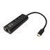 STANDARD Multiport adaptér USB 5Gbps, USB C(M) -> 1Gb LAN + Hub 3x USB3.0 A(F)