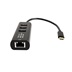 STANDARD Multiport adaptér USB 5Gbps, USB C(M) -> 1Gb LAN + Hub 3x USB3.0 A(F)