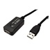 STANDARD USB 2.0 aktivní prodlužovací kabel 5m, černý