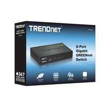 TRENDnet Ethernet přepínač 1Gb, 8 portů, kov, GREENnet (TEG-S82g)