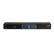 TRENDnet Ethernet přepínač 1Gb, 16 portů, 19", černý, GREENnet (TEG-S16g)