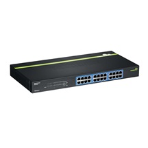 TRENDnet Ethernet přepínač 1Gb, 24 portů, černý, GREENnet (TEG-S24g)