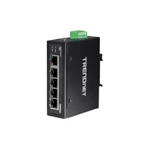 TRENDnet Průmyslový Ethernet přepínač 1Gb, 5 portů, na DIN lištu (TI-G50)