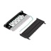 TRENDnet Patchpanel kat. 6a STP, 8 portů, černý, na stěnu (TC-P8C6AS)