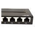 TRENDnet Patchpanel kat. 6a STP, 12 portů, černý, na stěnu (TC-P12C6AS)