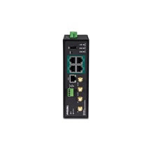 TRENDnet Průmyslový dvoupásmový router 1x WAN, 4x LAN POE+, Wifi  867 + 300Mbps (TI-WP100)