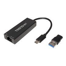 TRENDnet Adaptér USB 5Gbps, USB C(M) -> 2,5 Gigabit Ethernet, + redukce USB C - A (TUC-ET2G)
