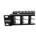 TRENDnet Patchpanel pro keystone 19", STP, 24 portů, neosazený, černý (TC-KP24SA)