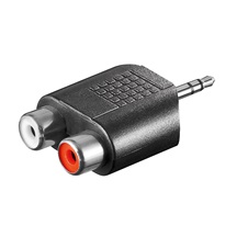 Value Redukce jack3,5 M - 2 x cinch F