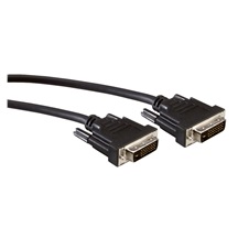 Value DVI kabel, DVI-D(M) - DVI-D(M), dual link, 1m