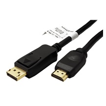 Value DisplayPort - HDMI kabel, DP(M) -> HDMI M, 4K@60Hz, 1m