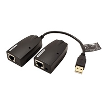 Value Prodlužovací adaptér USB 2.0 přes RJ45
