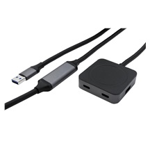 Value USB 5Gbps (USB 3.0) Hub, 2x USB A 3.0 +2x USB C, s kabelem 10m