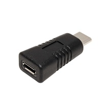 Value USB redukce USB C(M) - microUSB B(F), černá