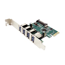 Value PCI Express karta, 4x USB3.0 A(F)