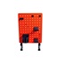 Value Děrovaná deska (pegboard) pro kancelář / hráče, červená