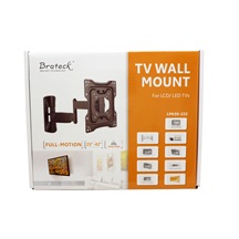 Value Držák LCD/TV, 3 klouby,  25kg, montáž na zeď, černý