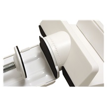 Value Držák vícenásobné zásuvky, uchycení na stůl, otočný, bílý