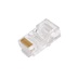 Value Konektor RJ45 kat. 5e nestíněný, na kulatý kabel (lanko/drát), 10ks