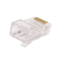 Value Konektor RJ45 kat. 5e nestíněný, na kulatý kabel (lanko/drát), 10ks