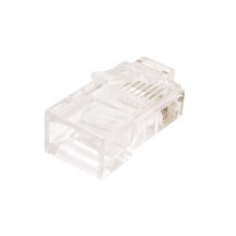 Value Konektor RJ45 kat. 5e nestíněný, na kulatý kabel (lanko/drát), 10ks