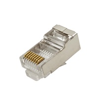 Value Konektor RJ45 kat. 5e stíněný, na lanko / drát, 10ks