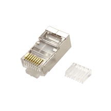 Value Konektor RJ45 kat. 6/6a stíněný, na lanko, 100ks