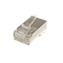 Value Konektor RJ45 kat. 6/6a stíněný, na lanko, 100ks