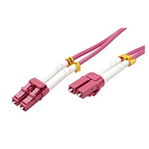 Value Optický patchkabel LC-LC 50/125 (multimode), 3mm, duplex, OM4, 1m