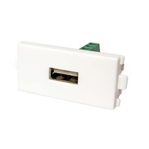 Value Modul 22x44 - USB A(F), šroubovací