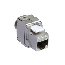 Value Keystone konektor RJ45 kat. 6a, stíněný, 180°, montáž bez nástrojů