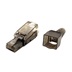Value Konektor RJ45 kat. 6a nestíněný, montáž bez nástrojů