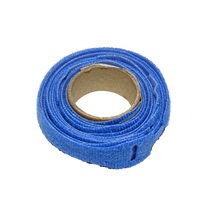 VELCRO Stahovací páska 20mm, suchý zip, 20cm, 10ks, modrá