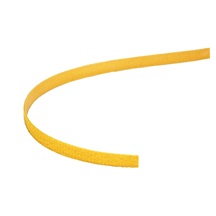 VELCRO Stahovací páska 10mm, suchý zip, 25m, žlutá