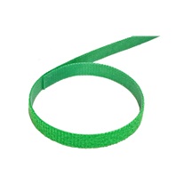VELCRO Stahovací páska 10mm, suchý zip, 25m, zelená